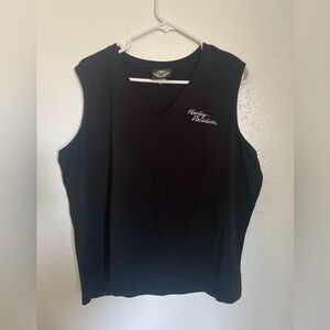 #27 HARLEY DAVIDON SLEEVELESS PULLOVER VEST